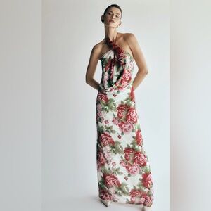 Rosalia cowl neck maxi dress